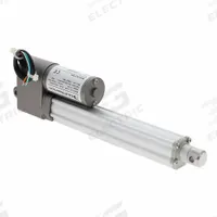DUFF-NORTON Linear Actuator: LT, 27 lbf Rated Load, 5.9 in Stroke, 12V DC, IP66 (MPN LT25-1-150). Key specifications — Nut Material: Plastic.