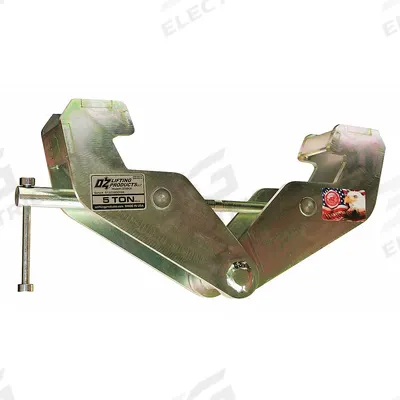 OZ LIFTING PRODUCTS Beam Lifting Clamp: Beam Flange Clamp, Steel, 12 5/8 in Max Jaw Opening - Beam Lifting Clamps