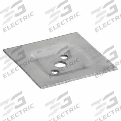 APPROVED VENDOR Grating Clip, Stainless Steel, 100PK: Top, 1/4" Screw, 1/4 in For Screw Size - Raw Materials