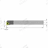 ULTRA-DEX USA Indexable Boring Bar: C06M STUCL2 (MPN 920-000-045). Key specifications — attr257292: C06M STUCL2.