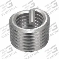 APPROVED VENDOR Helical Insert: Tanged Tang Style, Screw-Locking, M10-1.25 Thread Size, Plain, 10 PK (MPN 3521-10.00X1.0DSL). Key specifications — Material Grade/Class: 18-8; Thread Direction: Right Hand; STI Tap Size: M10-1.25; Compatible Material: Metal; System of Measurement: Metric; Brand: APPROVED VENDOR; Tensile Strength: 200,000 psi; Thread Type: Fine.