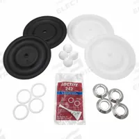 GRACO Fluid End Repair Kit: Fluid Section Repair Kit, FK1111, PTFE, PTFE. Key specifications — Manufacturer Part Number: FK1111.