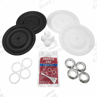 GRACO Fluid End Repair Kit: Fluid Section Repair Kit, FK1111, PTFE - Graco Fluid-End Repair Kits