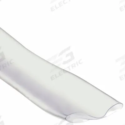 INSULTAB Heat Shrink Tubing: 3 in I.D. Before Shrinking, 1.5 in I.D. After Shrinking - Chemical-Resistant PVC Heat Shrink Tubing