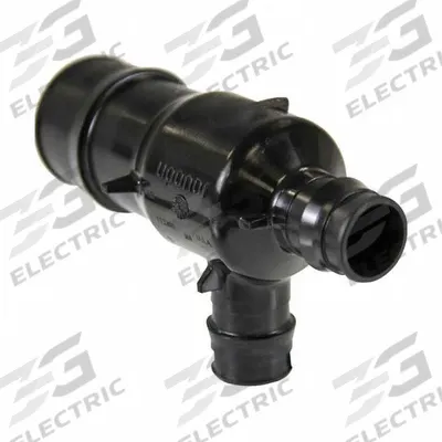 UPONOR Barbed Tee: 1 1/2 in ID x 3/4 in ID x 3/4 in ID Size - Expansion Polymer Barbed Tube Fittings