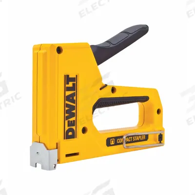 DEWALT Staple Gun: 7 5/16 in Overall Lg, For 1/4 in_5/16 in_3/8 in_1/2 in Staple Leg Lg - Staple Guns