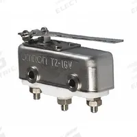 OMRON Snap Action Switch: Hinge Lever Actuator, 1NO/1NC, Screw (MPN TZ-1GV). Key specifications — AC Contact Rating: 1 A @ 240 V; Electrical Connection: Screw; Series: TZ; Brand: OMRON.