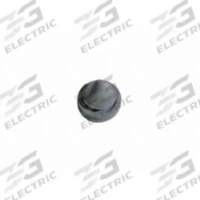 APPROVED VENDOR Door Knob Wall Guard: Silver, Rubber, 1/2 in Projection - Door Knob Wall Guards