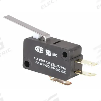 Honeywell Miniature Snap Action Switch: Lever Actuator, 1NO/1NC - Hinge Lever Snap-Action Switches