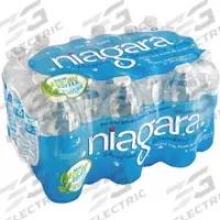 NIAGARA Bottled Water: 1,596 Cases, 24 Water Bottles per Case (MPN NIA05L24-1596). Key specifications — Brand: NIAGARA.