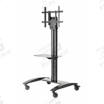 PEERLESS Cart with TV Mount: For 32 in to 75 in Screen Size - Mobile TV & Monitor Carts