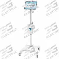 CAPSA HEALTHCARE Table Cart: Aluminum, (4) Swivel with Brake, White (MPN T2600). Key specifications — Material: Aluminum; Brand: CAPSA HEALTHCARE; Caster/Wheel Configuration: (4) Swivel with Brake; Cabinet Color: White.