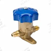 MUELLER Diaphragm Valve: 1/4 in Male Flare, Std Lg Body, 0.6 in Base to Port Center Ht (MPN A 14833). Key specifications — Brand: MUELLER; A2L Compatible: Yes.