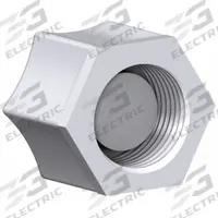 JACO Compression Nuts: 1/2 in OD Size, Compression, Nylon, 5 PK (MPN N-O-8-BLD). Key specifications — Brand: JACO.
