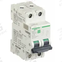 SCHNEIDER IEC Supplementary Protector: 13 A Amps, 500V DC, 5kA at 250V DC, Screw Clamp, C60H-DC, C (MPN M9U21213). Key specifications — Terminal Connection: Screw Clamp; AC Voltage Rating: Not Rated; Curve Type: C; DC Voltage Rating: 500V DC; Max. AIR Rating: 5kA at 250V DC; Series: C60H-DC; Brand: SCHNEIDER.