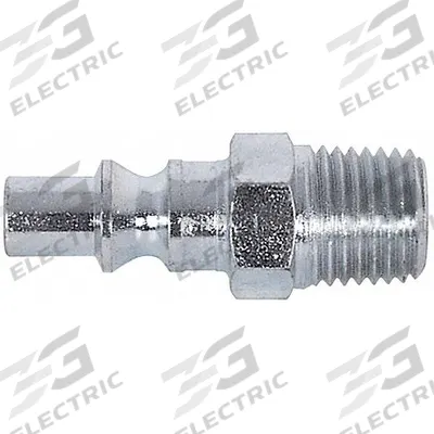 APPROVED VENDOR Quick Coupler Plug: 1/4 in Body Size, 1/4 in Hose Fitting Size, MNPT - ARO Steel Quick-Connect Air Coupling Plugs