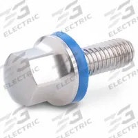 Hygienic Hex Head Screws: Stainless Steel, Fully Threaded, M16, 30 mm Fastener Lg, Grade 316L (MPN 1580-M16-30-MT-E). Key specifications — Brand: JW WINCO; Washer Type: FDA-Approved Pre-Mounted Sealing.