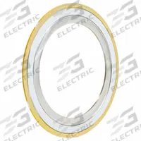 Spiral Wound Flange Gasket: PTFE Filler, 304 Stainless Steel Winding, For 8 in Pipe, 3/16 in Thick (MPN 913M-304T-150-0800). Key specifications — Brand: APPROVED VENDOR.