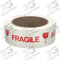 TAPECASE Packing Tape: 2 in Imperial Tape Wd, 55 yd Imperial Tape Lg, 1.9 mil Tape Thick, Fragile (MPN 15C748). Key specifications — Product Type: Preprinted Messaging Packing Tape; Message: Fragile; Brand: TAPECASE; Tape Series: 150SP.