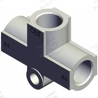 SMC Shuttle Valve: 1/4 in NPT, 0.05 MPa to 1 MPa (MPN VR1220-N02). Key specifications — attr1086980: SMC; attr1086978: VR1220-N02.