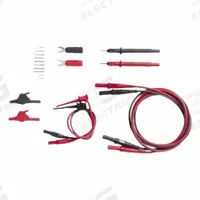 POMONA Test Lead Kit: CAT II 600V, Alligator Clip/Spade Lug/Std Probe, 1,001 V Max Volt, 4 ft Lg (MPN 5901B). Key specifications — Brand: POMONA.