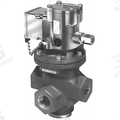 Parker Solenoid Air Control Valve: N Series, Two-Way / Two-Position, Single Solenoid - Parker N Series Solenoid-Operated Inline Valves