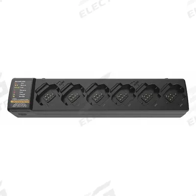 MOTOROLA Multi-Unit Charger: Fits Motorola, For DTR Series, 6 Radios Charged, 110 V AC - Motorola-Compatible Chargers