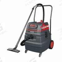 STARMIX Dust Extractor: HEPA, Dry/Wet, 6 3/5 gal Tank, 157 cfm Air Flow, 1 3/8 in Hose Dia (MPN 103464). Key specifications — attr118028: Plastic; attr118016: Yes; attr117997: STARMIX.