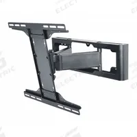 PEERLESS TV Wall Mount: Wall, Max. 55 lb, Fixed, 30° Swivel, 5° Down, 15° Up, Powder Coated, Black (MPN SP840). Key specifications — Manufacturer Part Number: SP840; Finish: Powder Coated; Includes Mounting Hardware: Yes; Material: Steel; Mounting Location: Wall; Brand: PEERLESS; Color: Black.
