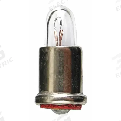 APPROVED VENDOR Incandescent Bulb: Incandescent, Single Contact Miniature Flanged (P13.5s) - P13.5s Miniature Flanged Base Lamps