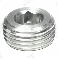 JW WINCO DIN906-NI-R1/8-A HEX SOC PIPE PLUG S.S.: Stainless Steel, Type R, 1/8 in Thd, Internal Hex. Key specifications — attr1303757: Stainless Steel; attr1303744: JW WINCO; attr1303766: 1/8 in; attr1303749: Internal Hex; attr1303767: Type R.