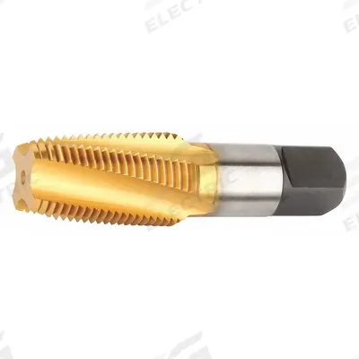 WIDIA GTD Spiral Flute Tap: 1/8"-27 NPT, 4 Flute, Taper Chamfer, Cobalt (MPN VTSFT8002) - Spiral-Flute Pipe Taps