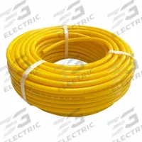 APPROVED VENDOR Tubing: Polyurethane, ID 1/4 in, OD 3/8 in, 100 ft Lg, Yellow (MPN 806FJ2). Key specifications — Hardness: Shore A 98; Maximum Operating Pressure: 150 psi @ 73 °F; Jacket Material: No Jacket; System of Measurement: Inch; Color: Yellow.
