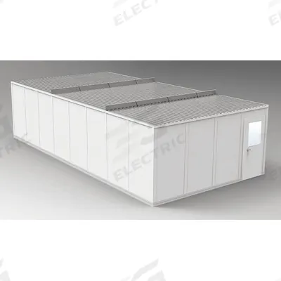 PORTA-FAB Modular In-Plant Office: 32 ft x 16 ft x 8 ft, 4 Walls, Vinyl-Covered Drywall - 4-Wall Unassembled In-Plant Offices