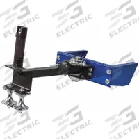 COXREELS Roller Guide: For 1175 Series/1185 Series Reel Series, Aluminum, Blue, Steel, Bottom (MPN 15728-25). Key specifications — Return Location: Bottom; Bracket Color: Blue; For Reel Series: 1175 Series; Bracket Material: Steel; Roller Material: Aluminum; Brand: COXREELS.