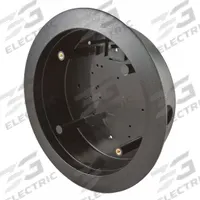 BEA Round Mount Box: Surface Mount Box (MPN 10BOX6RNDFM). Key specifications — Material: Plastic; Brand: BEA; Product Type: Surface Mount Box.