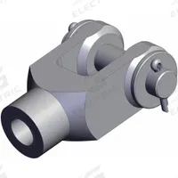 SMC Knuckle Joint: Fits 40 mm Bore Dia, M14 x 1.5 Thread Size, Y-04D, CA2. Key specifications — attr1062031: Y-04D; attr1062033: SMC; attr1062037: CA2; attr1062057: M14 x 1.5.