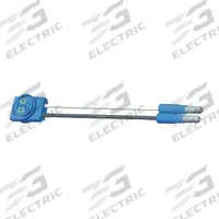 GROTE Pigtail: Slim-Line 0.18 in Male Bullet/Thin-Line, 2 Wires, 5 in Wire Lg, 3 Connectors (MPN 66931). Key specifications — Wire Sizes Included: 16 AWG; Features: Factory-Molded Plugs; Connector Type: Slim-Line 0.18 in Male Bullet; Compatible Product Type: Grote Thin-Line LED Clearance Marker Lamps.