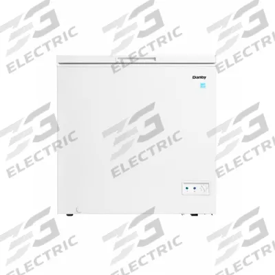 DANBY Chest Freezer: White, 7 cu ft Capacity, Energy Star Compliant - Chest Freezers