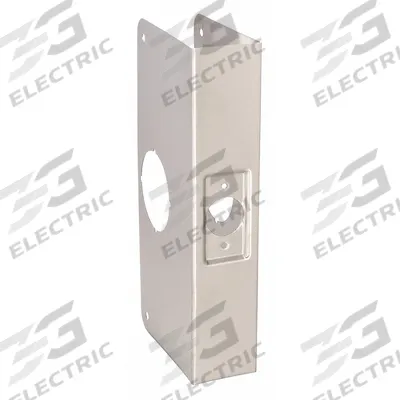 APPROVED VENDOR Door Reinforcer: 4 1/8 in Dp, 1 3/4 in Wd, 9 in Ht - Door Reinforcers