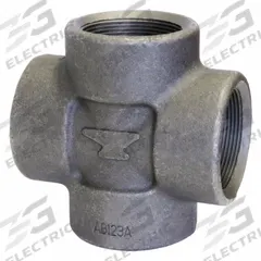 ANVIL Metal Pipe Cross: 3/4 in x 3/4 in x 3/4 in x 3/4 in, 2,000 psi @ 150°F, Steel, Class 2000 (MPN 0361036809). Key specifications — Maximum Operating Pressure: 2,000 psi @ 150 °F; (DO NOT SEND) Manufacturer Location: Globally Sourced.