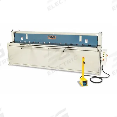 BAILEIGH INDUSTRIAL Machining Shear: Hydraulic, Foot Pedal, 120 in Max. Cut Wd - Hydraulic Machining Shears