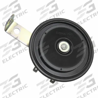 FIAMM Electric Horn: 12V DC, High Tone, Electric, Black, Unfinished - Electric-Powered Horns