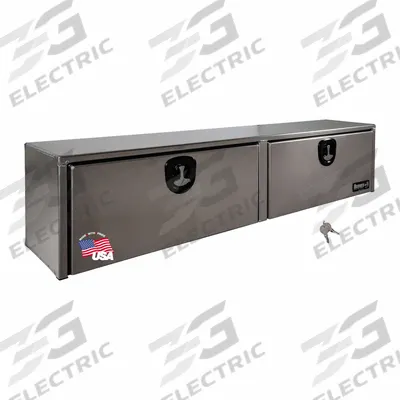 BUYERS PRODUCTS Topside Truck Box: Topside Truck Box, Double Drop-Down Doors Lid - Double Drop-Down Door Topside Boxes
