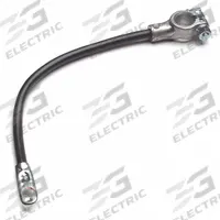GROTE Battery Cable: Top Post Cable, 1 ga Wire Size, 19 in Overall Lg, Black, 60VDC, Bolt (MPN 84-9243). Key specifications — Termination Type: Top Post Cable; Connection Type: Bolt; Maximum Voltage: 60VDC; Wire Color: Black; Wire Size: 1 ga; Brand: GROTE.