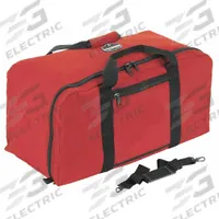 ERGODYNE Duffel Bag: 30 in L x 15 in W x 15 in D, Nylon, Red, 11-20 in/30+ in, 11-20 in (MPN GB5005). Key specifications — Color: Red; Closure Type: Zipper; Features: Removable and Adjustable Shoulder Strap for Transporting Heavy Gear; Brand: ERGODYNE.