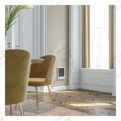 CADET Recessed Electric Wall-Mount Heater: 4000 W/3000 W, 240/208V AC, Single Phase - Register-Style Recessed Electric Wall Heaters