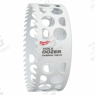 MILWAUKEE Hole Saw: 5 1/2 in Saw Dia., 3 Teeth per Inch, 1 5/8 in Max. Cutting Dp - Multi-Material-Cutting Hole Saws without Arbor