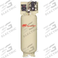 INGERSOLL RAND Electric Air Compressor: 3 hp, 1 Stage, Vertical, 60 gal, 10.3 cfm, 135 psi, 240V AC (MPN SS3L3). Key specifications — attr48430: INGERSOLL RAND; attr48445: 60 Hz; attr48448: Pressure Safety Valve; attr48450: 240V AC; attr48474: Single; attr48487: Vertical.