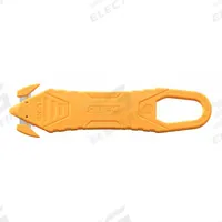 OLFA Safety Cutter: 5 5/16 in Overall Lg, Contoured Handle, Stainless Steel, Yellow, Straight, 10 PK (MPN SK-15/10). Key specifications — attr307620: Yellow; attr307617: Contoured; attr307619: Stainless Steel; attr307634: Straight; attr324885: OLFA.